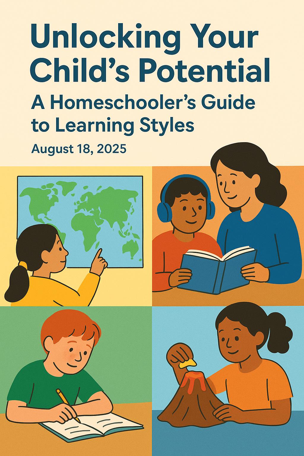 Unlocking Your Child’s Potential: A Homeschooler’s Guide to Learning Styles